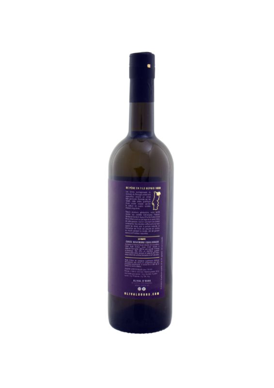 Bouteille 0.75l Huile d'Olive Vierge Extra Portugal Equilibrée - Cuvée récolte intermédiaire « Novembre Equilibrado » bio*