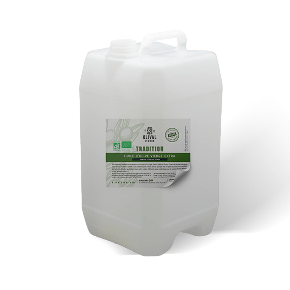[HOVE PT D] Bidon 21l Huile d'Olive Vierge Extra Portugal Douce bio*C/R
