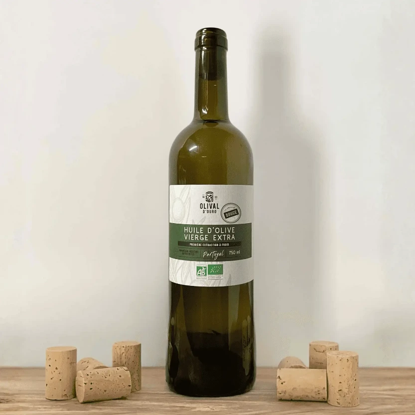 [HOVE PT D] Bouteille 0.75l Huile d'Olive Vierge Extra Portugal Douce bio*C/R