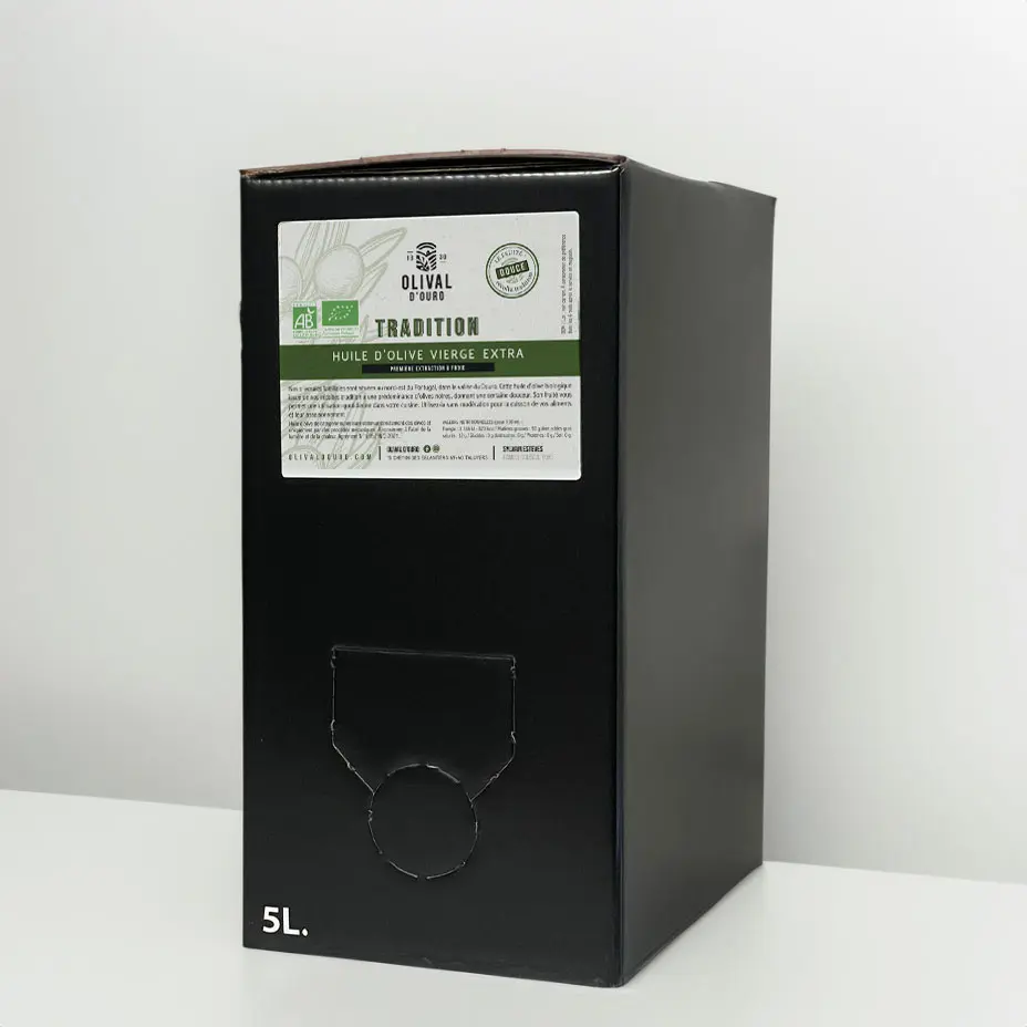 BIB 5l Huile d'Olive Vierge Extra Portugal Douce bio*