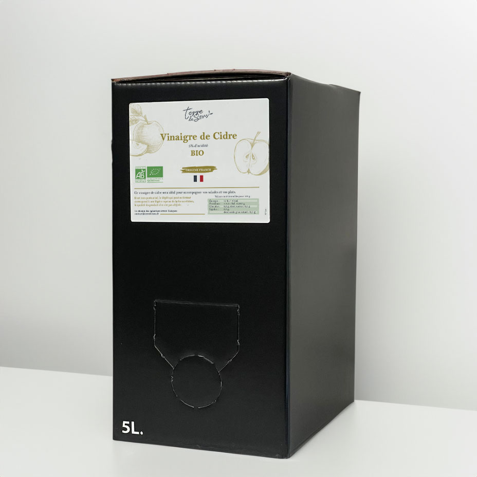 [VC FR] BIB 5l Vinaigre de Cidre France bio*