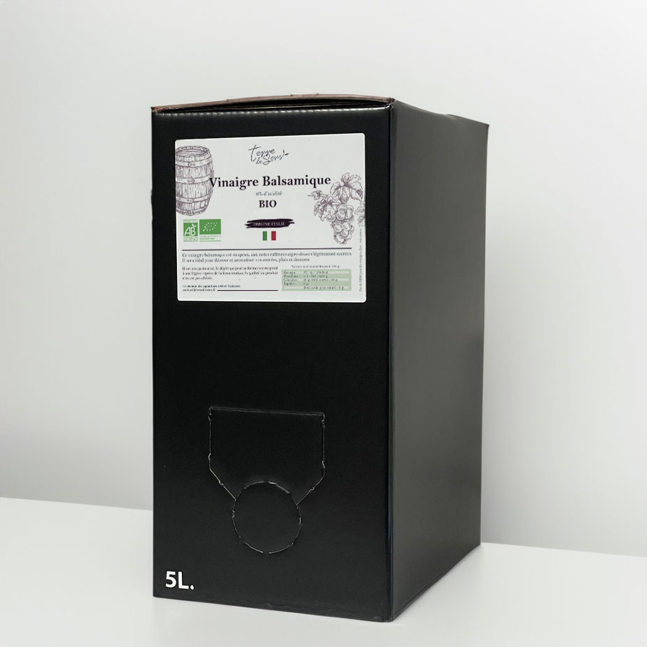 [VB IT] BIB 5l Vinaigre Balsamique Italie bio*